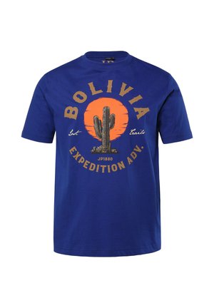 JP1880, T-SHIRT, SHORT SLEEVE, CHEST PRINT, UP TO 8XL - T-Shirt print - navy