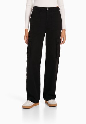 Pantalon cargo - black