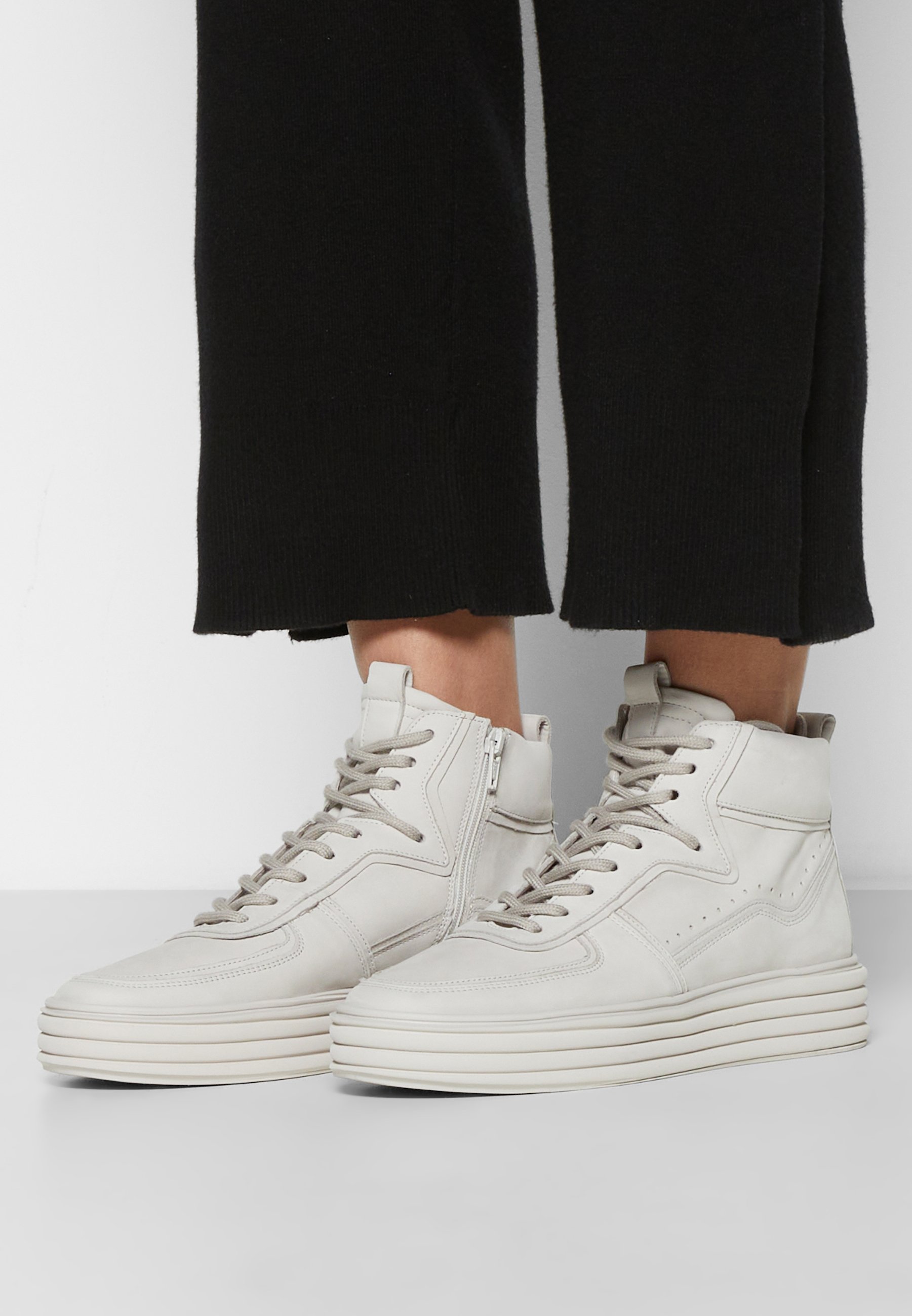 Kennel + Schmenger CHILLI - Sneakers hoog - ivory/lichtgrijs - Zalando.nl