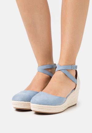 Anna Field Plateaupumps - light blue