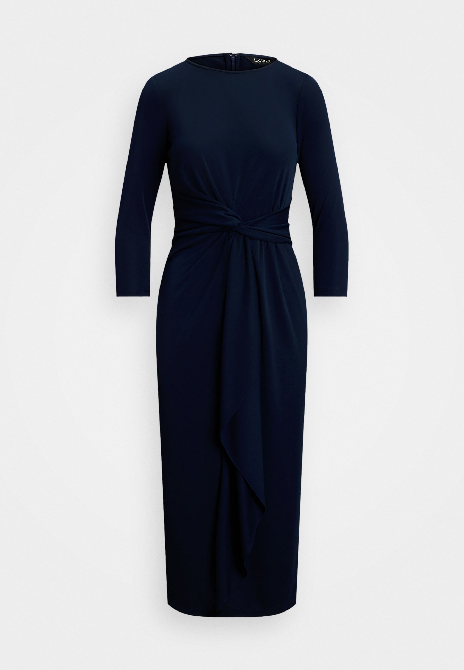 Ralph Lauren Twist-Front Jersey Dress ネイビー/黒 Twist-Front Jersey Dress | Ralph Lauren