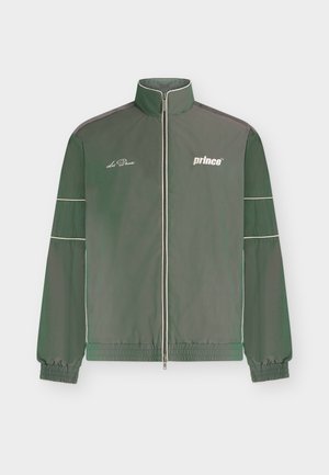Les Deux, PRINCE SHINY TRACK JACKET - Καλοκαιρινό μπουφάν - pineneedle green