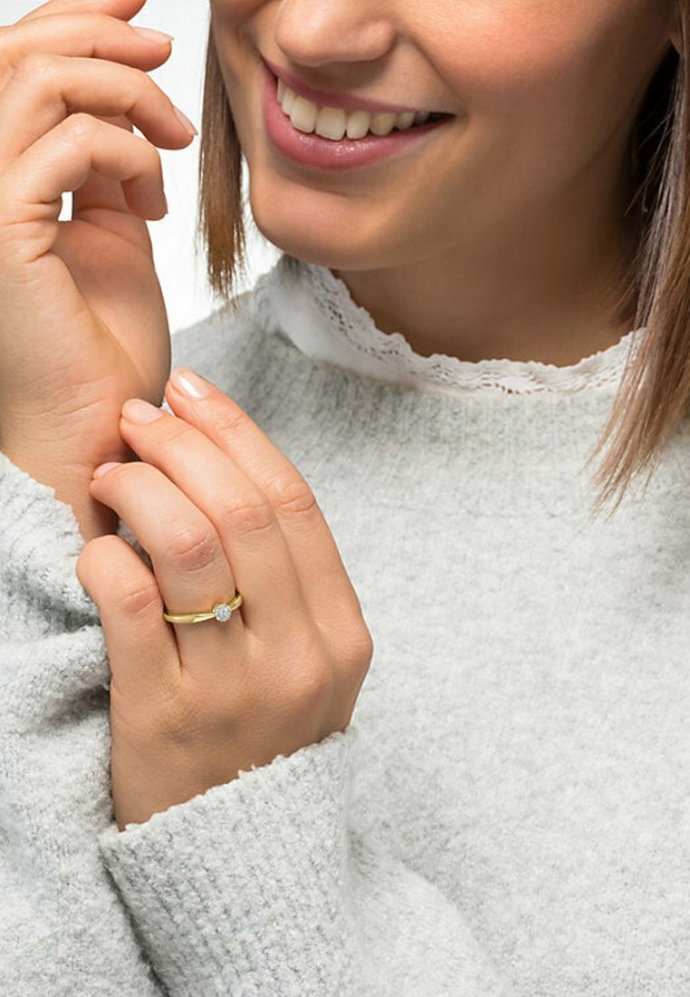 CHRIST Diamonds Bague - gelb