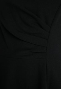 DKNY SIDE RUCHED DRESS - Trikotāžas kleita - black