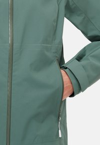 Mammut ALTO HOODED  - Hardshelljacke - dark jade