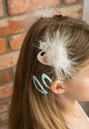 Tanzmuster MIT SCHWAN 2ER SET - Haar-Styling-Accessoires - gold coloured/ light pink/ white