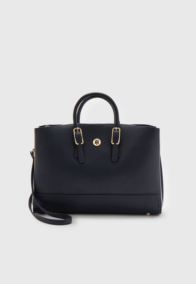 Tommy Hilfiger HONEY WORKBAG - Håndtasker - desert sky