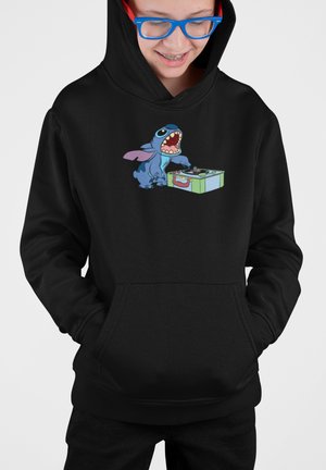 Disney LILO STITCH DJ STITCH - Kapuzenpullover - black