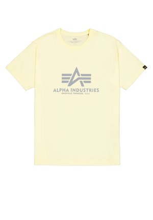 T-Shirt print - retro yellow