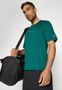 Champion TRAINING CREWNECK  - Sport T-shirt - dark green