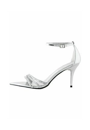 Sandali con tacco - silver