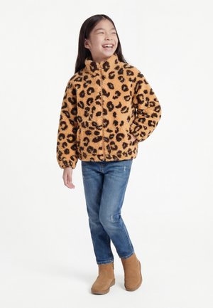 Friboo FLEECE JACKET UNISEX - Veste polaire - brown/dark brown