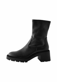 FOREVER COMFORT CHUNKY - Puszābaki ar platformu - black