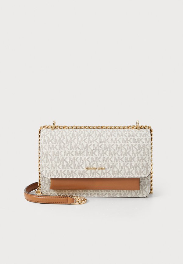 CLAIRE SHOULDER - Cross body bag - vanilla