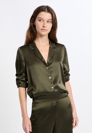 PEARLY - Maglia del pigiama - kaki/olive
