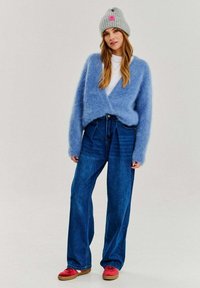 NAOKO Kardigan - blue