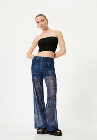 Koton WIDE - Bukser - blue