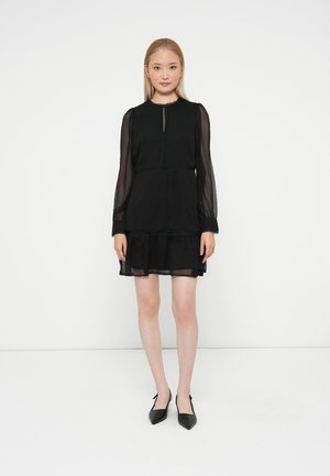 VMMADELINE LACE SHORT DRESS - Vapaa-ajan mekko - black