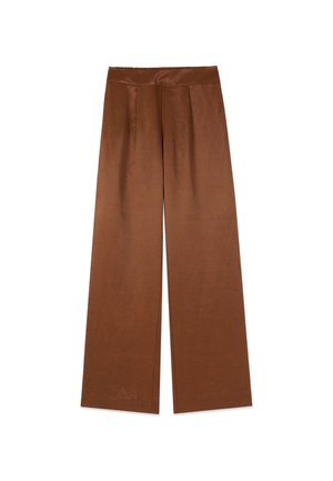 Oltre, PANTALONI PALAZZO - Pantalon classique - marrone