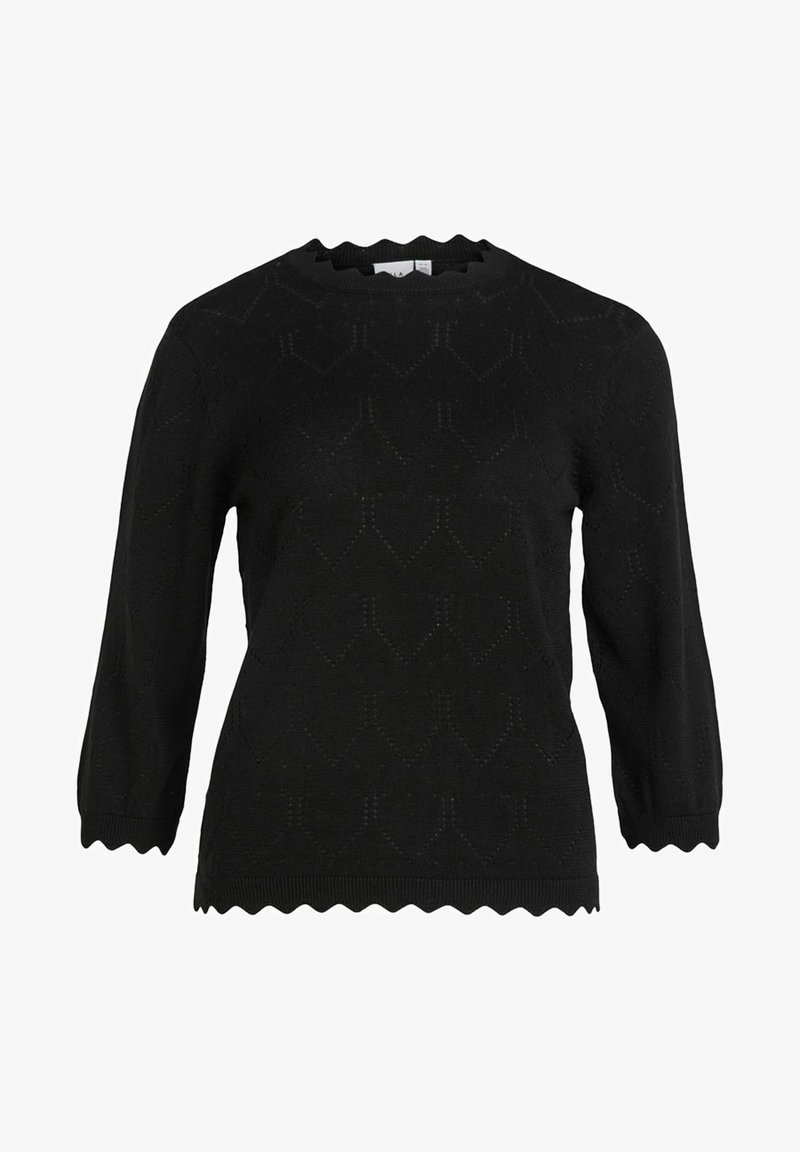 Damen Strickpullover Mit V-Ausschnitt - Lässiger 3/4 Ärmel Für Den Frühling