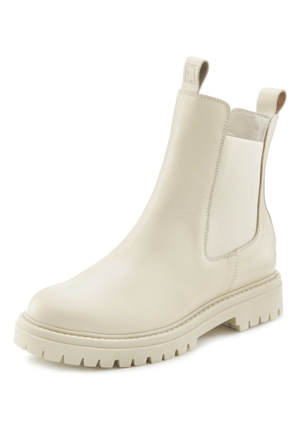 Plateaustiefelette - beige