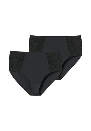 2-PACK - Muotoileva alusasu - schwarz