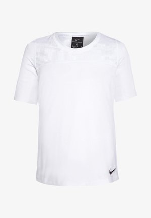 Nike Performance PRO HYPERCOOL - T-shirts print - white/black