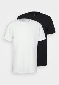 2 PACK TEE - T-paita - black