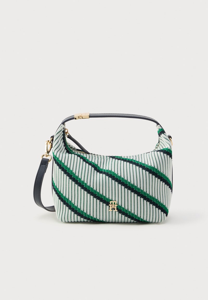 Tommy Hilfiger GO CROSSOVER MIX - Handtas - nouveau green/groen ...