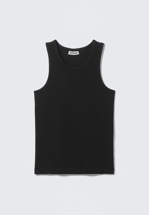 Weekday TANK - Top - black