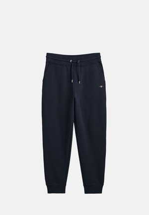 GANT REG SHIELD - Träningsbyxor - evening blue