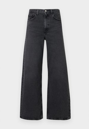 LOW CURVE JEAN - Široké nohavice - grey denim