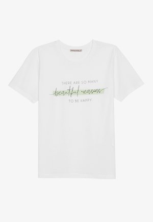 Print T-shirt - white