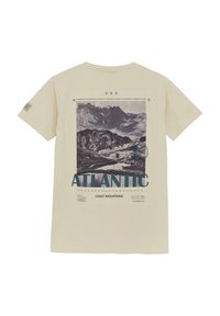 Indian Blue jeans CHEST  - Print T-shirt - sandshell