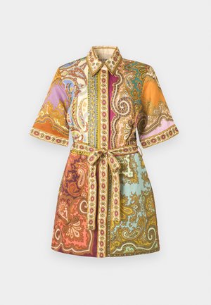 CLEMENZA SPLICED MINI DRESS - Ingruha - multi-coloured