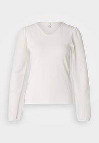ONLLIVE LOVE - T-shirt à manches longues - cloud dancer