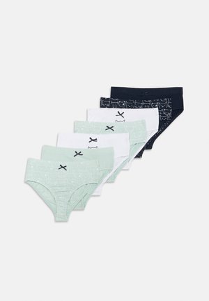 GIRLS 7 PACK  - Slip - white/blue/dark blue