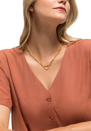 Guido Maria Kretschmer by Christ DAMEN-KETTE EDELSTAHL 64 ZIRKONIA - Halskette - gold-coloured