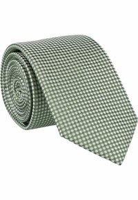 WILLEN UNI BI-COLOR - Tie - oliv
