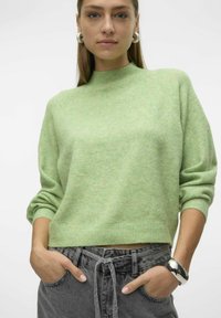 Vero Moda VMLEAF - Pullover - forest shade