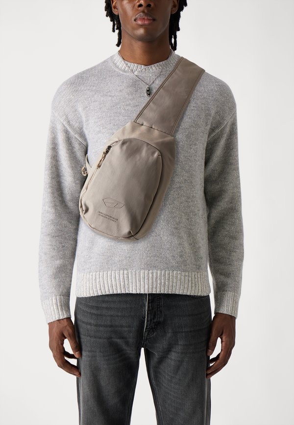 CROSS BODY BAG UNISEX - Cross body bag - taupe