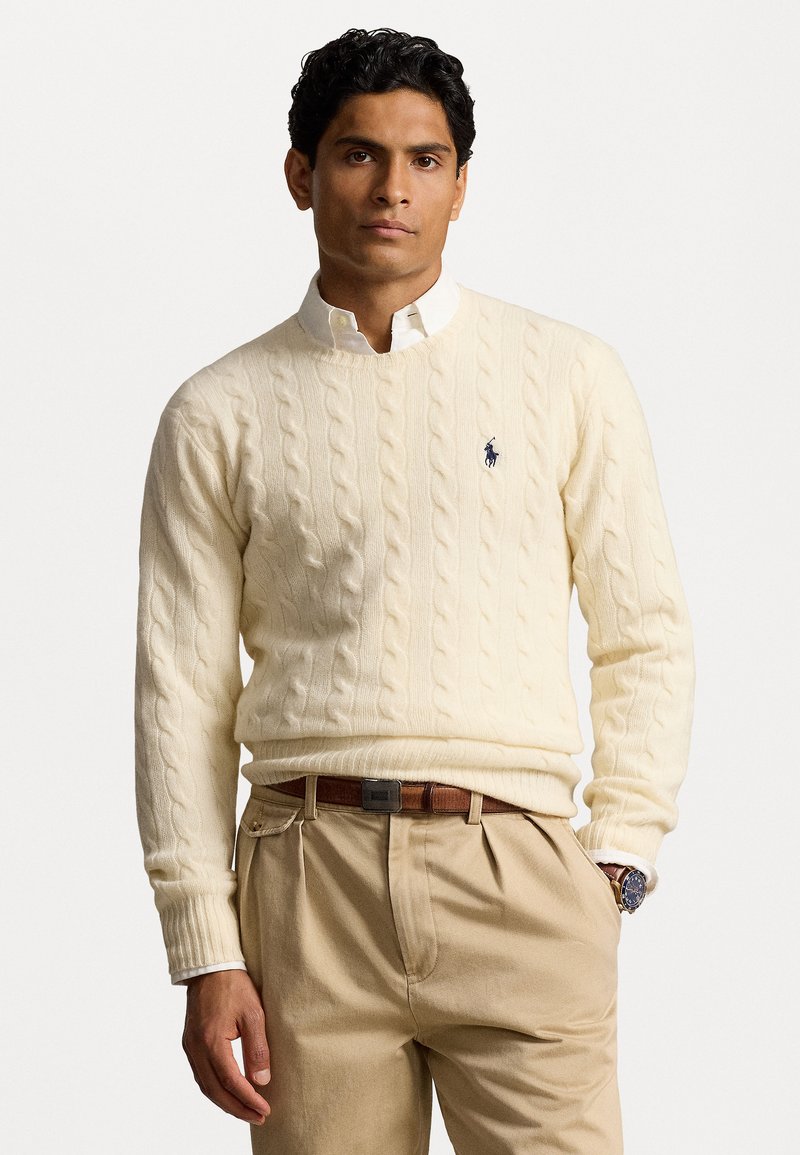 Polo Ralph Lauren Pullover andover cream/écru ZALANDO.BE