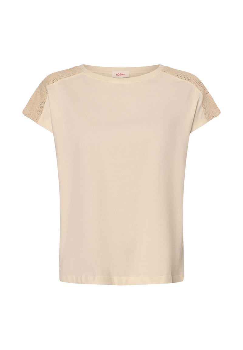 s.Oliver T-shirt print - sand