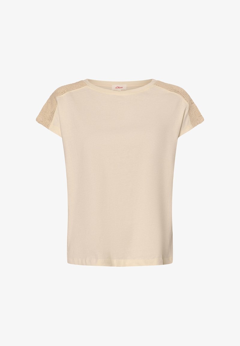 s.Oliver T-shirt print - sand