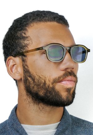 CHPO, ANKI UNISEX - Solbriller - moss green/black