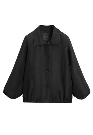 HIGH COLLAR  - Veste légère - black