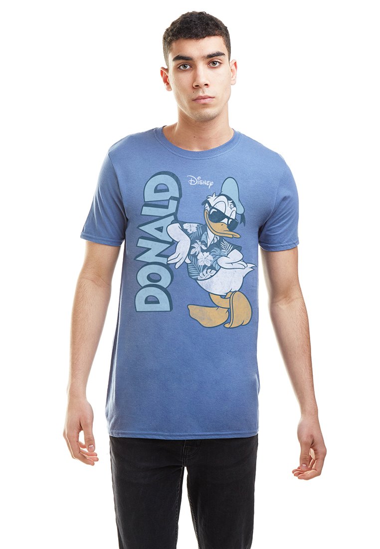 Disney T-shirt print blauw