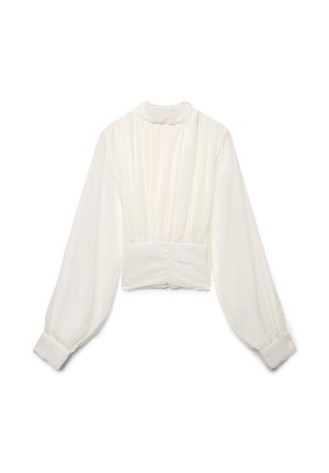 Bluse - bianco lana