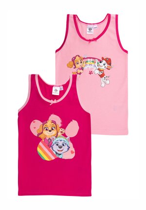 Paw Patrol 2ER PACK - Undershirt - rosa rot