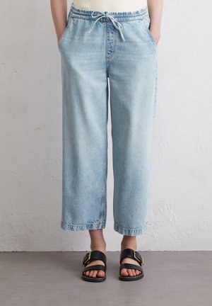 WIDE  - Trousers - faded light blue